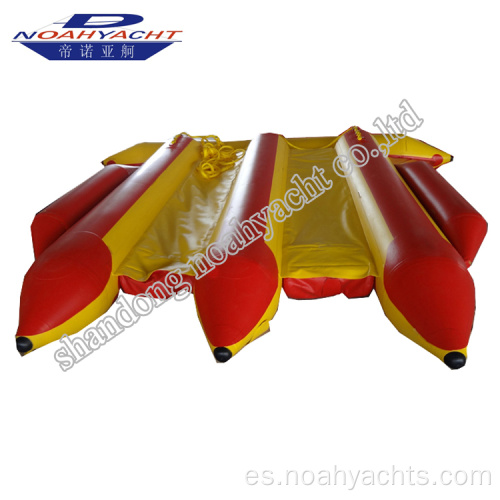 6 asientos agua inflable pescado volador